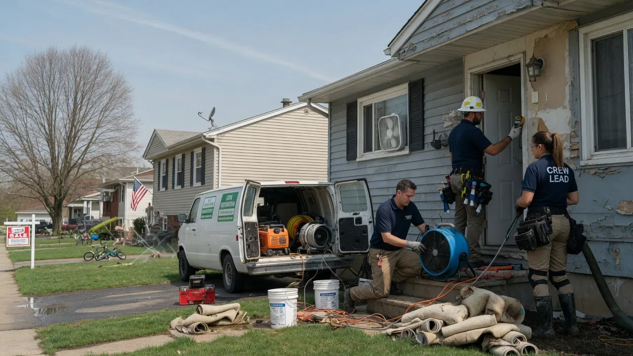Flood Cleanup in Reynoldsburg, OH near me