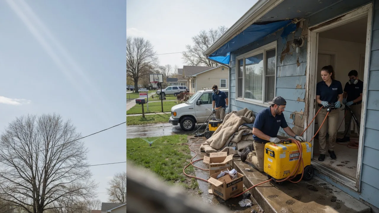 Basement Flood Cleanup in Reynoldsburg, OH near me
